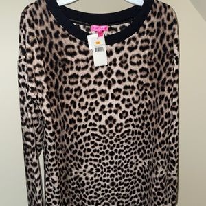 Betsey Johnson PJ Set with Slipper Socks